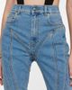 Mugler Mugler Seam-detail high-rise skinny jeans - 4