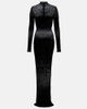 Mugler Mugler Semi-sheer gown - 1