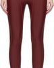 Mugler Mugler SSENSE Exclusive Burgundy Corseted Leggings - 1