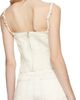 Mugler Mugler SSENSE Exclusive Off-White Tank Top - 3