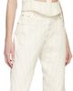 Mugler Mugler SSENSE Exclusive Off-White Tank Top - 4