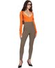 Mugler Mugler Taupe Tailored Leggings - 5