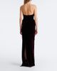 Mugler Mugler Velvet bustier gown - 5