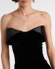 Mugler Mugler Velvet minidress - 4