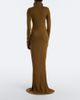 Mugler Mugler Wool-blend jersey polo dress - 6