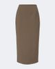 Mugler Mugler Wool-blend pencil skirt - 1