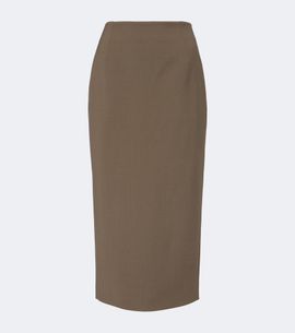 Mugler Mugler Wool-blend pencil skirt