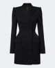 Mugler Mugler Wool blazer dress - 1