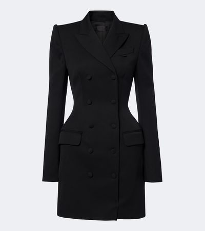Mugler Mugler Wool blazer dress
