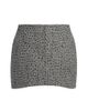 Mugler Women's Jupe Curved-Hem Miniskirt - 1