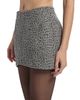 Mugler Women's Jupe Curved-Hem Miniskirt - 4