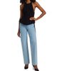 Mugler Women's Lace-Up Mid-Rise Slim Jeans - 2