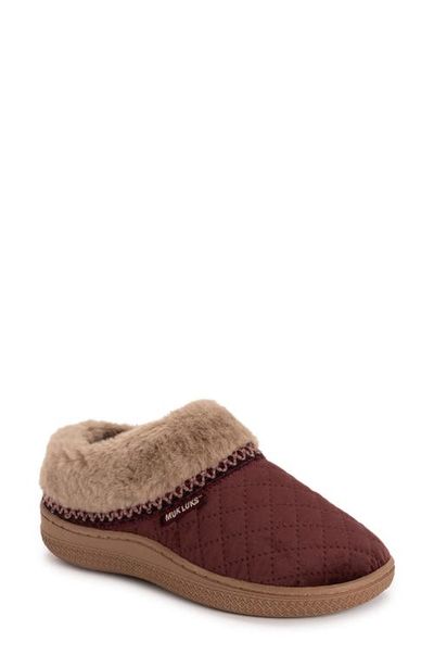 MUK LUKS MUK LUKS Charlee Faux Fur Clog Slipper