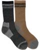 MUK LUKS MUK LUKS Heat Retainer Hiking Socks 2 Pair Pack - 1