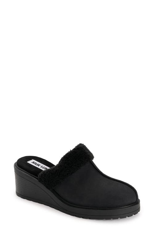 MUK LUKS MUK LUKS Sophia Faux Fur Trim Mule