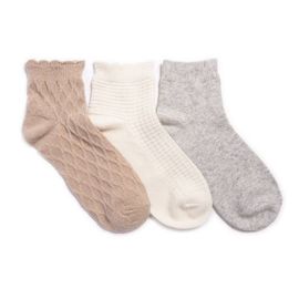 MUK LUKS MUK LUKS Women's 3 Pair Pack Mini Crew Wool Blend Socks