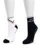 MUK LUKS Muk Luks Women’s Studio Socks - 2 Pair Pack Quarter Crew Socks - 2