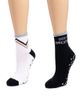 MUK LUKS Muk Luks Women’s Studio Socks - 2 Pair Pack Quarter Crew Socks - 3