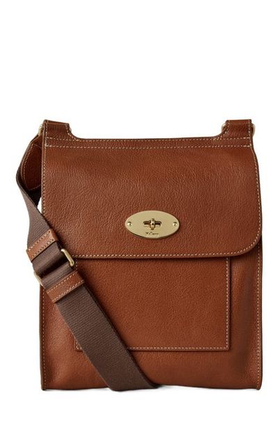 Mulberry Mulberry Antony Leather Stitched Crossbody Bag
