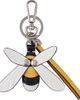 Mulberry Mulberry Bumble Bee Leather Keyring & Bag Charm - 1