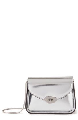 Mulberry Mulberry Mini Lana Metallic Leather Crossbody Bag