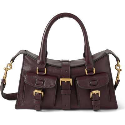 Mulberry Mulberry Mini Roxanne High Shine Leather Crossbody Bag