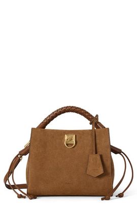 Mulberry Mulberry Small Iris Suede Leather Crossbody Bag