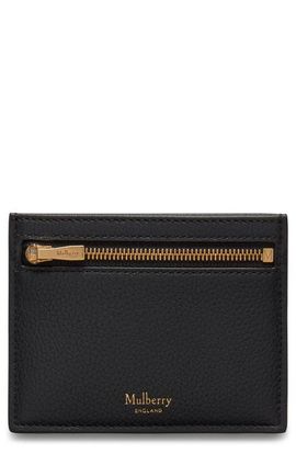Mulberry Mulberry Zipped Leather Card Case
