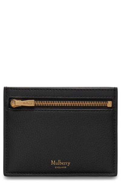 Mulberry Mulberry Zipped Leather Card Case