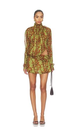 Muma World Muma World Kusa Sakura Zhou Mini Dress