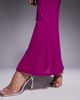 Murci Murci exclusive mesh bodycon fishtail maxi skirt in cerise - part of a set-pink - 4