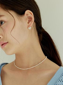 murmur 925 Sterling Silver Freshwater Pearl Necklace