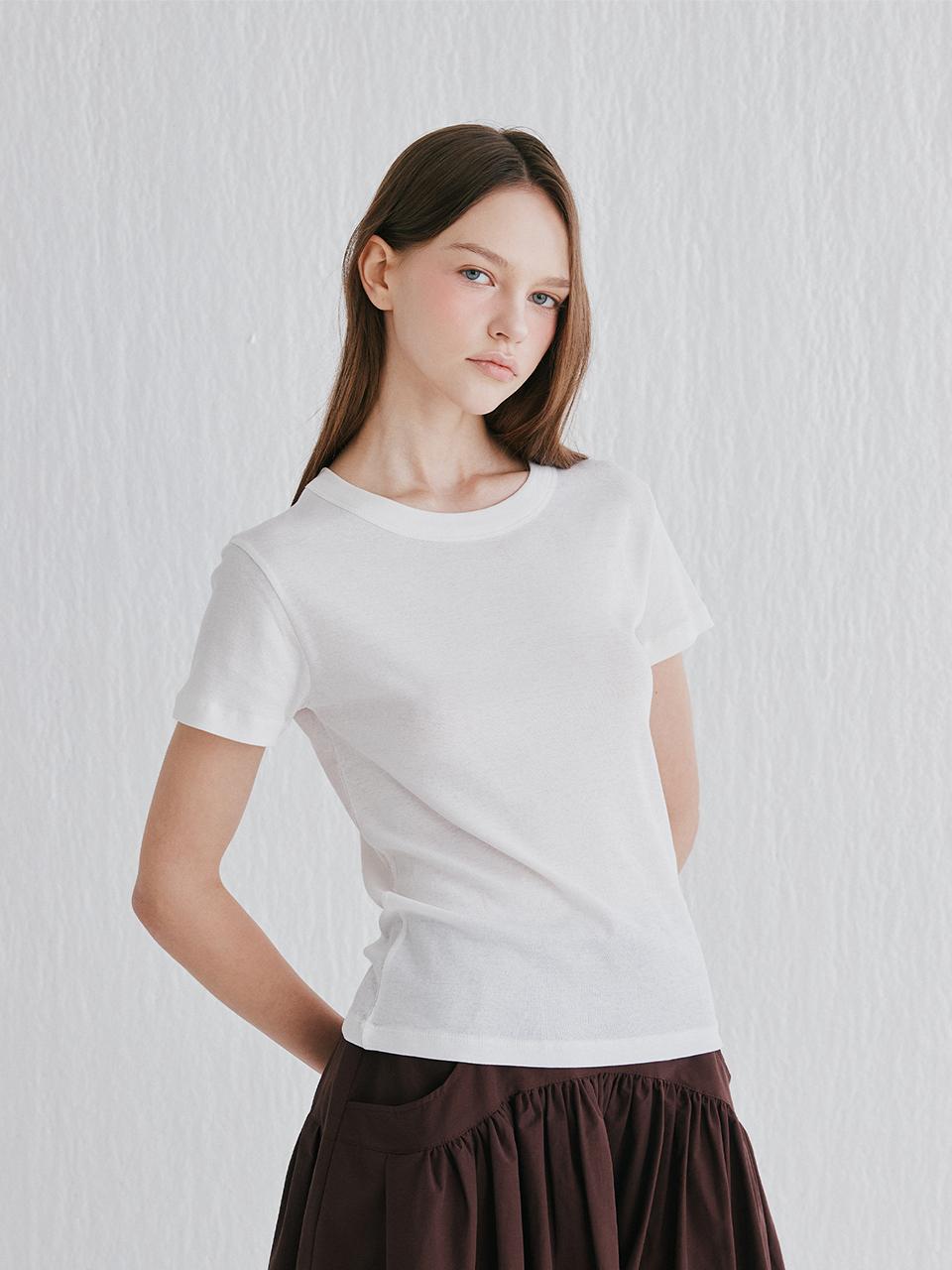 murray allan Cotton T-Shirts [WHITE] (C52WTS033WH)