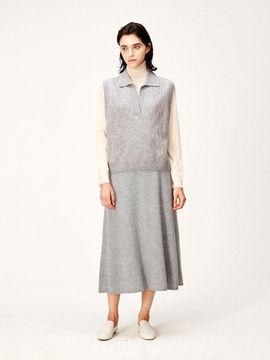 murray allan Flared Knit Skirt_C43WSK009CD