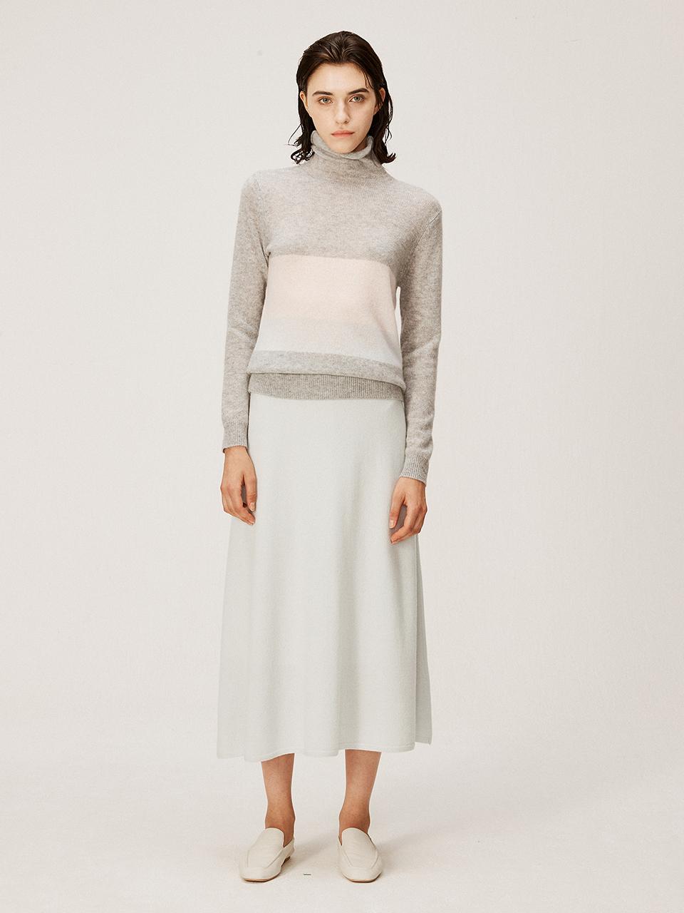 murray allan Flared Knit Skirt_C43WSK009PB
