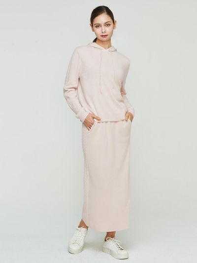 murray allan Side Cable Skirt_Blossom