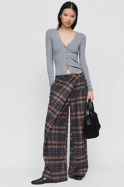 Muse Assembly Elena 100% Cotton Trousers Pants