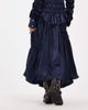 Muse Assembly Muse Assembly Amelia gathered detail maxi skirt in navy - 4