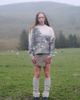 Muse Assembly Muse Assembly Erin graphic knit sweater in cream-Multi - 2