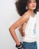 Muse Assembly Muse Assembly Etta embroidered lace trim top - part of a set-White - 3