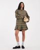 Muse Assembly Muse Assembly Felicity mini dress in green stripe - 1