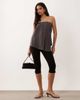 Muse Assembly Muse Assembly Fern bandeau asymmetric top in gray - part of a set - 2