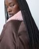 Muse Assembly Muse Assembly fur collar meg puffer jacket in brown - 2