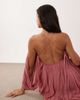 Muse Assembly Muse Assembly Grace boho layered maxi dress-pink - 2