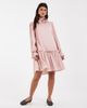 Muse Assembly Muse Assembly high neck demi dress in light pink - 1