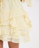 Muse Assembly Muse Assembly Ivy Ruffle layer mini skirt set-Yellow - 4