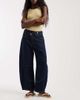 Muse Assembly Muse Assembly liane barrel jeans in indigo-Blue - 1