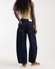 Muse Assembly Muse Assembly liane barrel jeans in indigo-Blue - 3