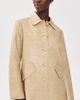 Muse Assembly Muse Assembly Maggie Faux Leather Jacket Ochre - 2