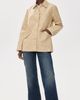 Muse Assembly Muse Assembly Maggie Faux Leather Jacket Ochre - 5